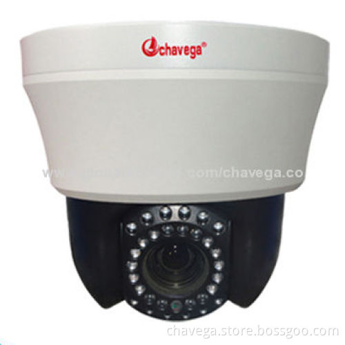 China Manufacturer 4-inch Mini PTZ Outdoor IR Dome Camera, 1/3-inch Sony CCD, 480TVL